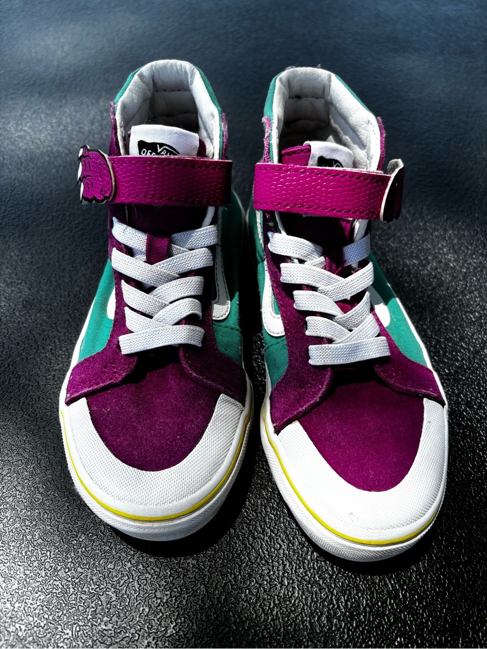 Vans Kids Sk8-Hi Reissue V Dino High-Top Sneakers